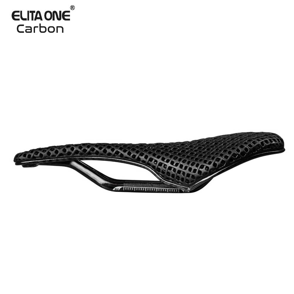 Mtb Saddle Lightweight - Elitaone Rennrad-/MTB-Fahrradsattel aus Carbon mit Carbon-Schienen,