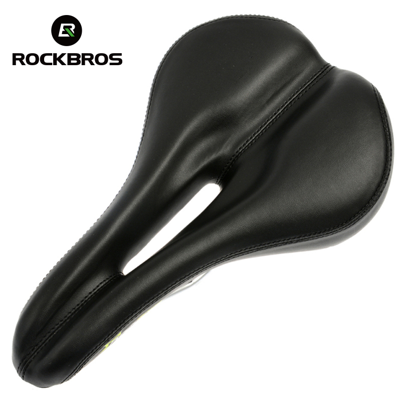 Mtb Saddle Lightweight - ROCKBROS Fahrradsattel, verdickt, verbreitert, stoßdämpfend, MTB-Sattel,
