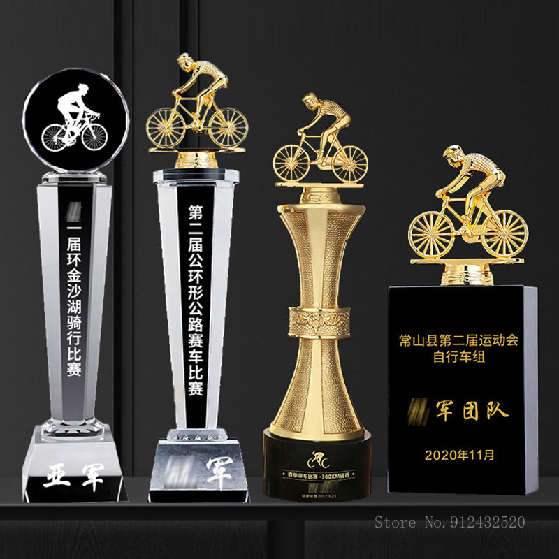 Mountain Biking Europe - Kreative Sport-Fahrradtrophäen, Mountain Extreme Cycling Competition