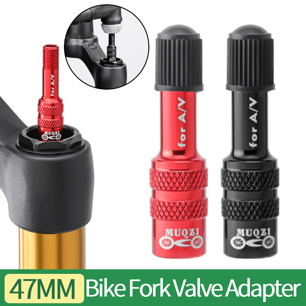 Mtb Fork Air - MTB Fahrradgabel Schrader-Ventil-Adapter für Mountainbike-Fahrradteile, Fahrrad-Luftgabel