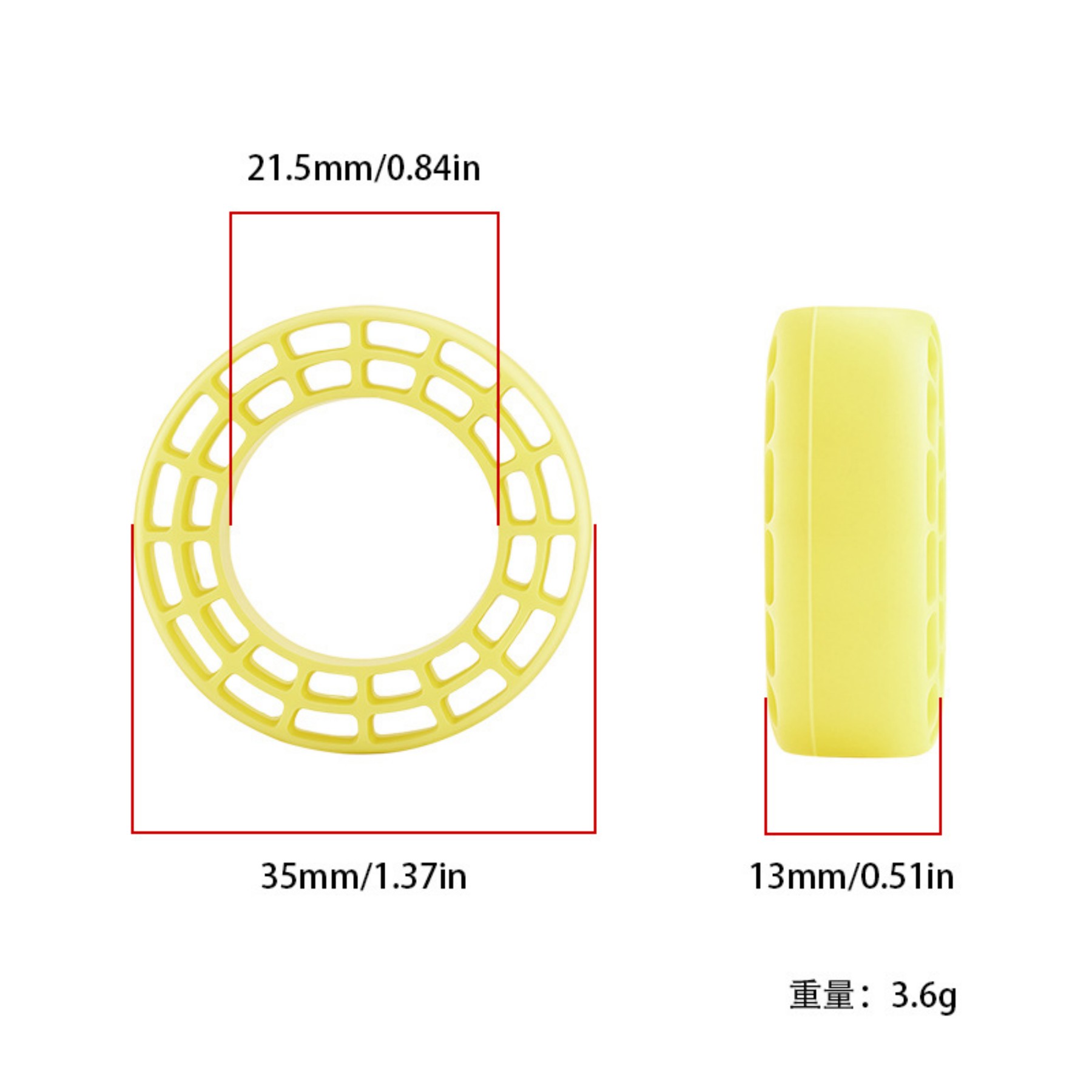 0,7 Zoll RC Silikon-Gummi-Reif – Tire Insert Foam Bewertung und Preis