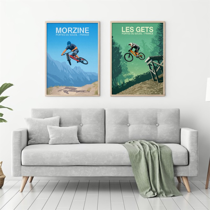Mountainbike Trail Poster Schn – Mountain Biking Pictures Bewertung und Preis