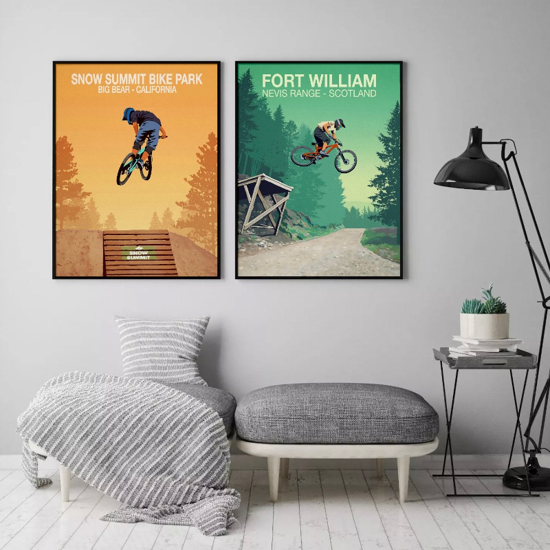 Mountainbike Trail Poster Schn – Mountain Biking Pictures Bewertung und Preis