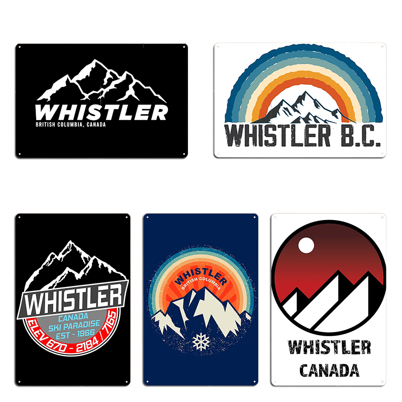 Retro Ski Whistler B.C Kanada  – Mountain Biking Europe Bewertung und Preis