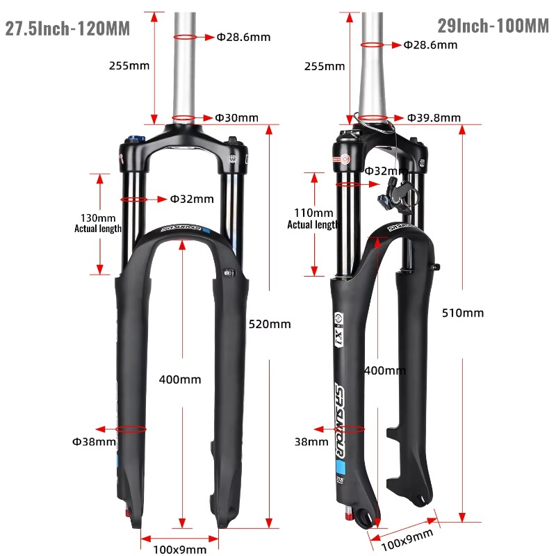 SR SUNTOUR X1 MTB Luftfedergab – Mtb Fork Air Bewertung und Preis