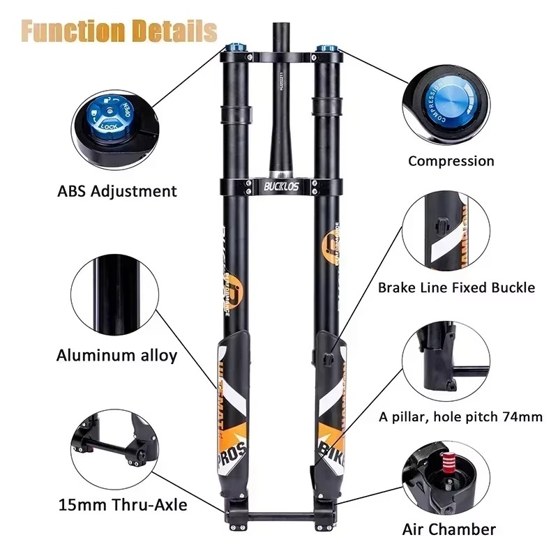 BUCKLOS Invertierte Luftfederg – Mtb Fork Air Bewertung und Preis