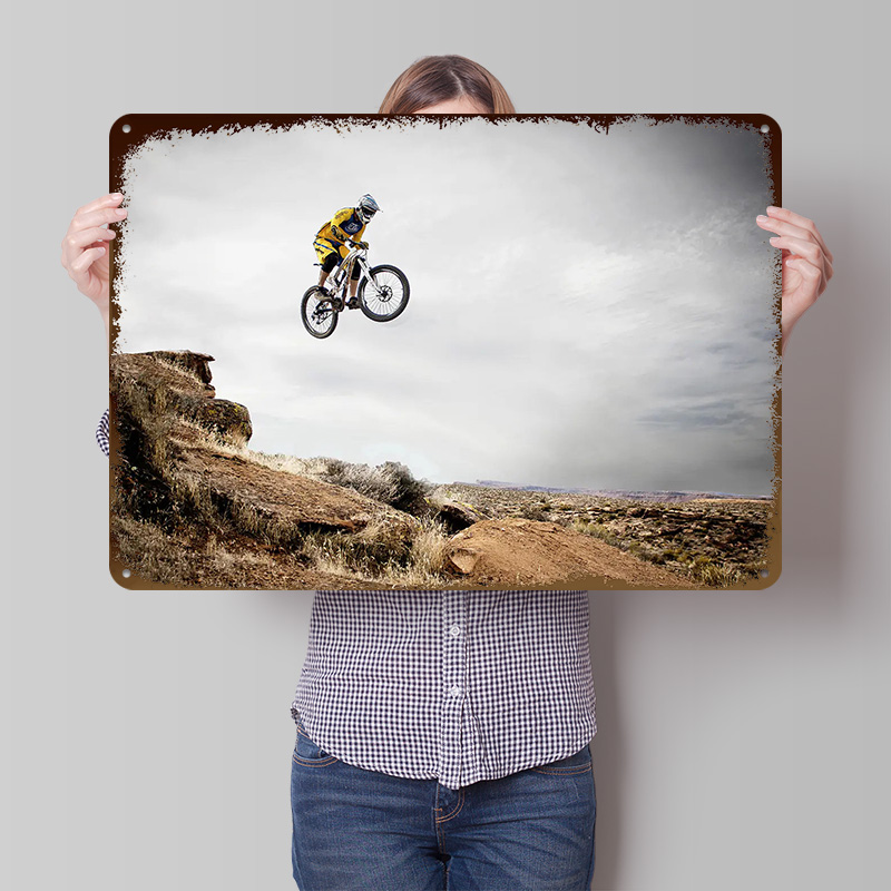 Mountainbike 3D-Blechposter, p – Mountain Biking Europe Bewertung und Preis