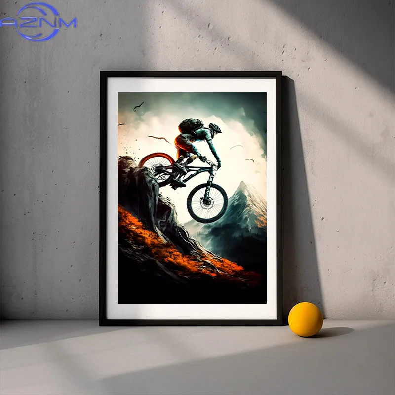 AZNM Moderne Mountainbike-Post – Mountain Biking Pictures Bewertung und Preis