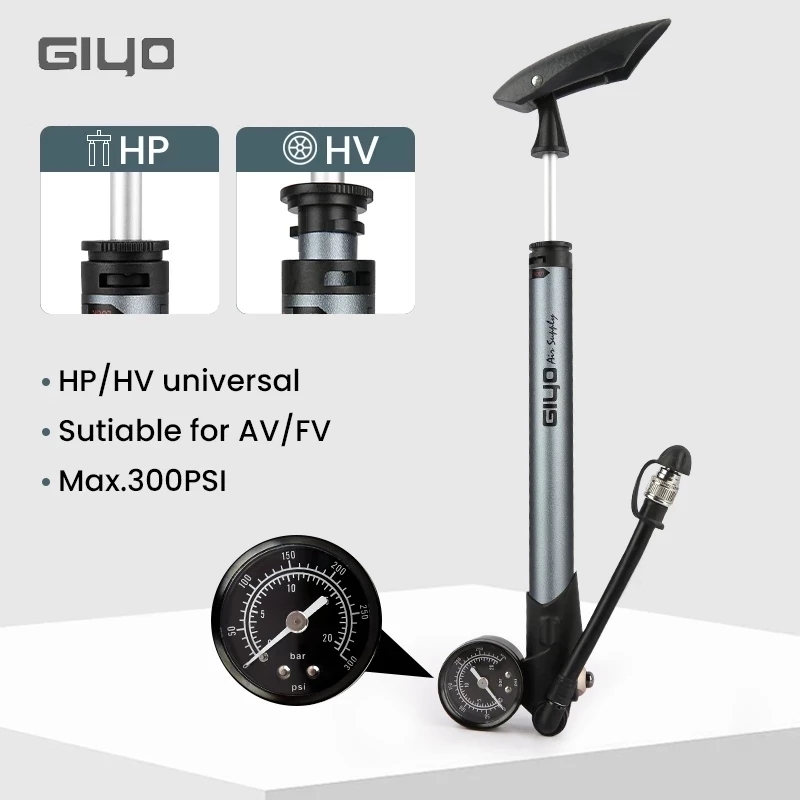 Giyo GS-41P 300psi Fahrrad-Sto – Mtb Fork Air Bewertung und Preis