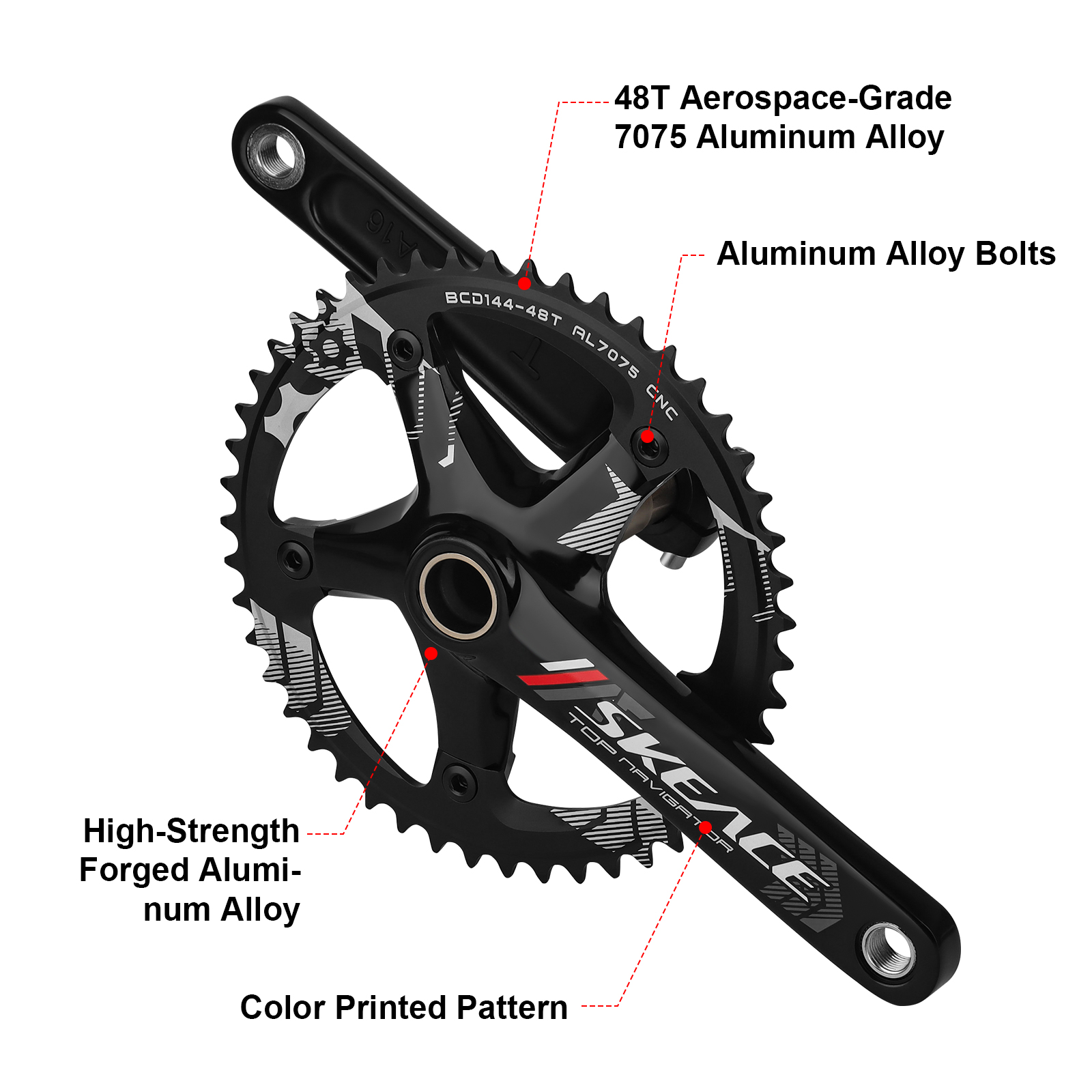 SKEACE Rennrad-Kurbelgarnitur  – Mountain Biking Track Bewertung und Preis