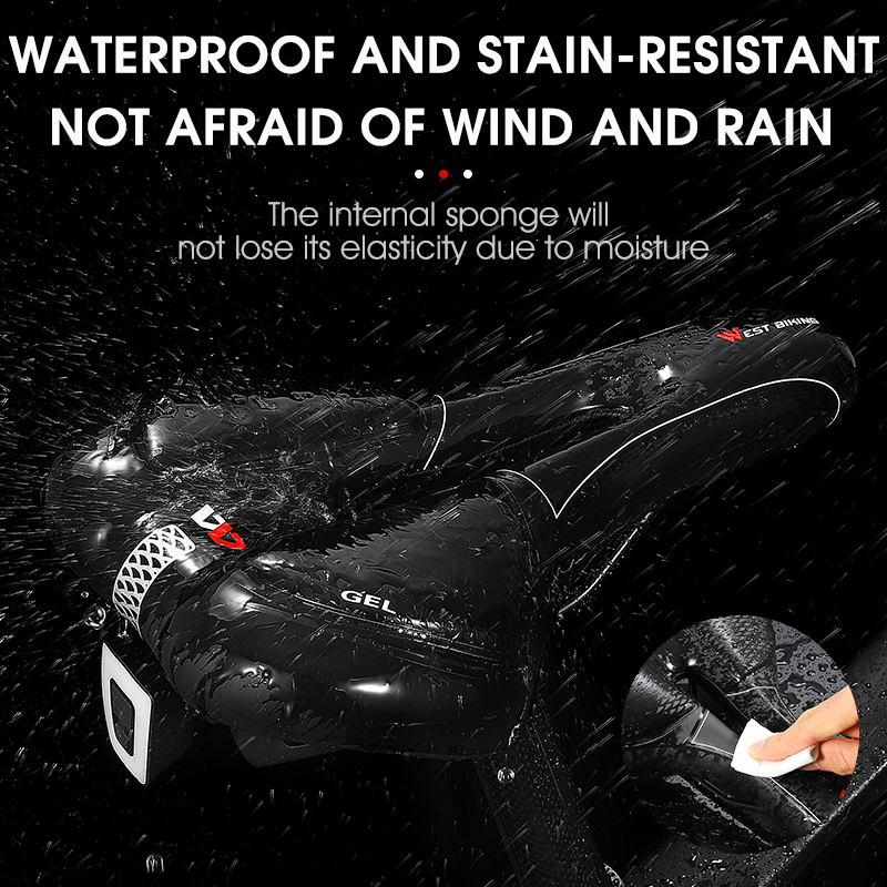 WEST BIKING Fahrradsattel PU,  – Mtb Saddle Lightweight Bewertung und Preis