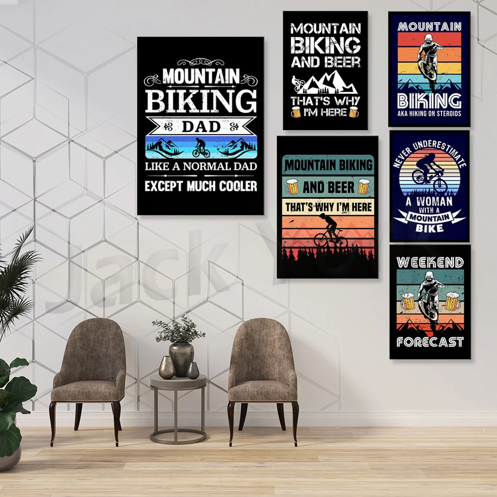 Go Mountain Bike Druck Leinwan – Mountain Biking Pictures Bewertung und Preis